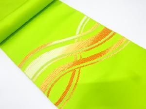 アンティーク　よろけ横段模様織り出し　名古屋帯地反物